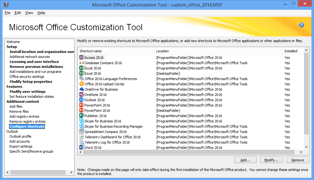 Office 2010 Uninstall Product Identifiers